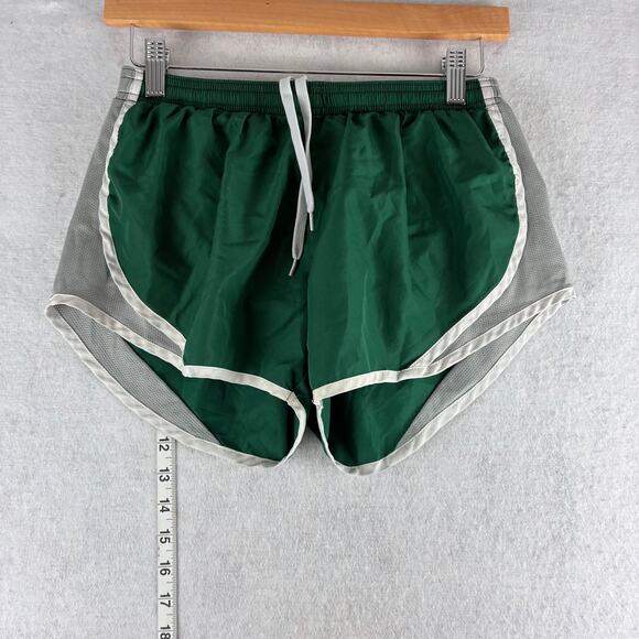 Soffe Low Rise Running Shorts Juniors Small Y2K Vintage Green Track 90's Cheer - Picture 1 of 9